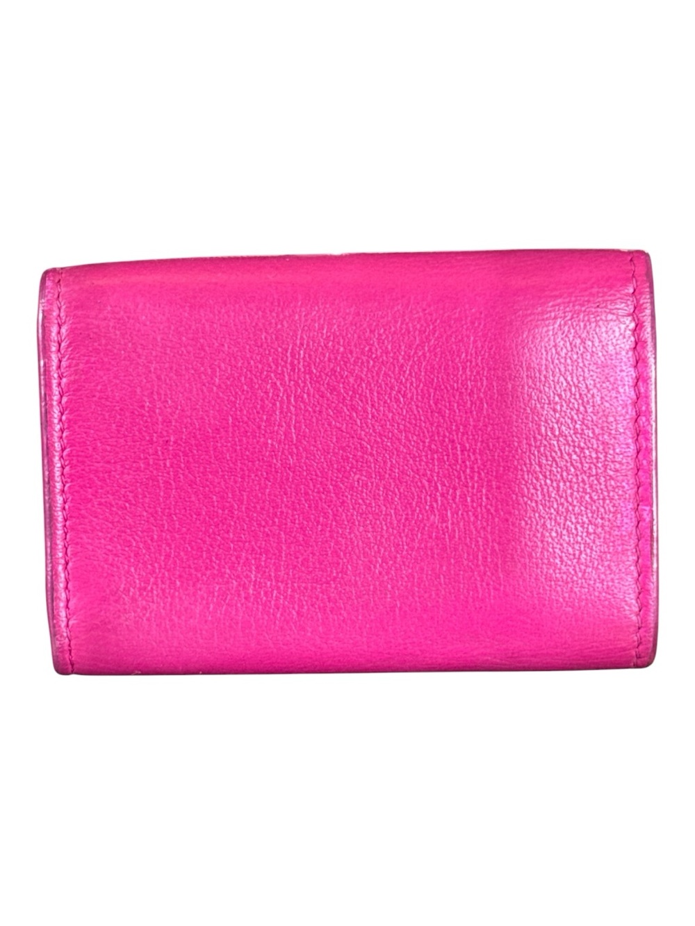 BALENCIAGA Papier Wallet Mini Rose Magenta - Picture 2 of 12